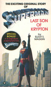 Last Son of Krypton - The Novel!